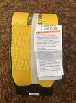 Kinedyne 423021 Cargo Winch Strap Flat Hook Yellow Heavy Duty Tie Down 5400 Lbs. Fixed Price $18.51.