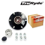 Pre-greased Trailer Wheel Hub Kit 6 On 5.5" For 3,500 Lbs Axle. Fixed Price $47.99.