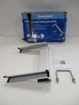 Overton's Two Step Trailer Ladder Aluminum Silver 317247 Marine Boat. Fixed Price $54.95.
