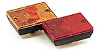 Optronics Inc MC36RS Square Reflector Marker/clearance Lights - Red. Fixed Price $8.07.
