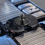 2-5/16" Gooseneck Ball Adapter Trailer Kingpin W/ 5TH Wheel Hitch Powder Coated. Fixed Price $85.66.