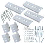 (4) 8" Galvanized Swivel Top Bunk Bracket Kit With Hardware For Boat Trailer 2 3. Fixed Price $37.48.
