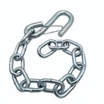 Tie Down Bow Safety Chain In. X 15-1/2 3/16" 15.5", Silver. Fixed Price $26.57.