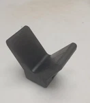 Attwood T11200-1 Boat Trailer Rubber Bow V-block Black 3X3 Y-stop, New. Fixed Price $20.45.