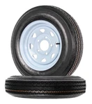 Ecustomrim 2-PACK Trailer Tires On Rims 5.30-12 530-12 X Hole Wheel.... Fixed Price $172.36.