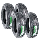 Ecustomrim 4-PACK Trailer Tires ST205/75D15 Inch Deep Tread Load Range. Fixed Price $249.99.
