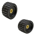 Craton Boat Wobble Rollers RR50356 Inch Ribbed Rubber (pair). Fixed Price $29.28.