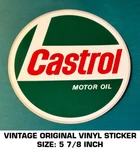 Castrol Motor Oil - Vintage Original Vinyl Decal Sticker Performance Racing. Fixed Price $9.48.