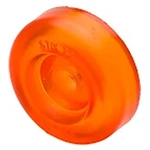 Stoltz 3-1/4" Red Polyurethane Roller End Cap For 5/8" Shaft. Fixed Price $10.90.