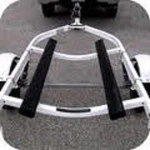 (2) Black 2X6X3 Boat Trailer Bunk Boards Runners - Pontoon / Bass Marine. Fixed Price $69.95.