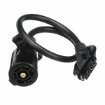 Seachoice 52981 7-WAY Round To 5-WAY Flat Adapter With Lead. Fixed Price $26.42.