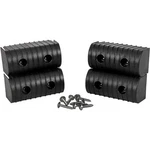 Caliber Bunkwrap Endcap 2"X4" Black 4/PACK 23051-BK. Fixed Price $25.25.