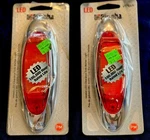 Pair Of Peterson V178XH Led Chrome Red Clearance Marker Lights Trailer Truck Nos. Fixed Price $19.99.