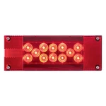 Combination Tail Light Driver Side STL17 Series 8.1" Low Profile Marine Red Stud. Fixed Price $39.91.