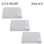 Facon 3 Pcs Rv Led 12V Interior Light W/motion Sensor Camper Trailer Marine Boat. Fixed Price $36.99.