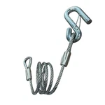 Tie Down 59535 Galvanized Self Coiling Class 2 Boat Trailer Hitch Cables Pack. Fixed Price $31.76.