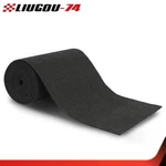 Black Ribbed Bunk Carpet / Marine Boat Trailer Runners Outdoor - 12" X 12'. Fixed Price $19.90.