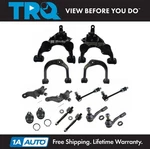 Trq Front Control Arm Ball Joint Sway Link Tie Rod Steering Suspension Kit 14PC. Fixed Price $429.95.