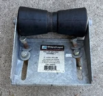 8" V-keel Roller Bracket, Assembly Hot Dipped Gavanized, Ship Shape P/n 10403G. Fixed Price $17.00.