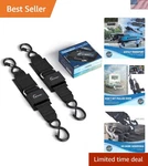 Boat & Jet Ski Trailer Transom Straps - Marine Tie Downs Adjustable Via Qui.... Fixed Price $85.78.