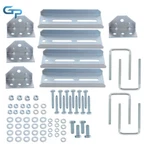4PCS 8" Galvanized Swivel Top Bunk Bracket Kit W/ Hardware For Boat Trailer 2X3. Fixed Price $34.66.