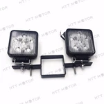 Square 18W Off-road Led Work Lamp W/ Tow Hitch Bracket For Truck Suv Trailer Rv. Fixed Price $42.33.