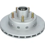 Deemaxx 10.2" 3500 Lbs. Trailer Rotor & Hub Lug Integral With Coating. Fixed Price $116.83.