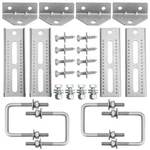 4 Pcs 8" Boat Trailer Bunk Brackets, Galvanized Swivel Top, Heavy Duty, For 1.... Fixed Price $95.04.