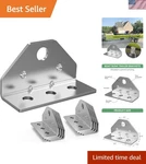 Durable Heavy Metal Boat Trailer Bunk Brackets, 8 Pcs Reliable Performance. Fixed Price $32.99.