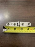 Whitecap S0604 Strap Hinge - Cp/brass 4" X 1". Fixed Price $22.50.