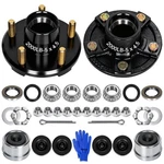Trailer Hub Kits On 4.5'' For 2000 Lbs 1-1/16" Straight Spindle 5X4.5 Trail.... Fixed Price $94.47.