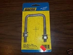 Seachoice Galvanized Square 3/8" U-bolt Part # 57331. Fixed Price $5.45.