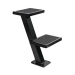 Extreme Max 3006.6827 Galvanized Trailer Tongue Step - Double, Black. Fixed Price $116.01.