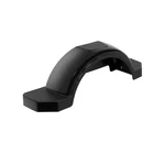 Fulton Plastic Trailer Made Fit 13" Wheels Tires, Black (1 Fender). Fixed Price $72.99.