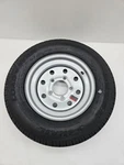 Trailer Camper 12" Silver 12X4JA / Hole Dexstar Wheel Rim ST145R12 Radial. Fixed Price $101.99.