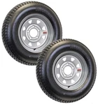 2-PACK Radial Trailer Tire Rim ST175/80R13 Inch Lrd Lug Silver Spoke Wheel. Fixed Price $226.99.