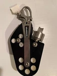 Schaefer Series 7 Fiddle Block With Snap Shackle And Cam Cleat-new Sail Pulley. Fixed Price $130.00.