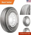 Durable ST205/75R14 Non-directional Trailer Tire Scuff Guard Enhancements. Fixed Price $295.19.