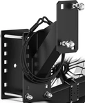Paulinn Trailer Spare Tire Mount W/ Anti-theft Rope, Universal 2-NUTS, Black. Fixed Price $47.49.