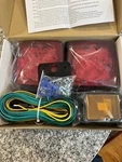 12V Submersible Led Trailer Tail Complete Light Kit, Red. Fixed Price $33.00.