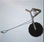 Easy Launch "twin Or Flat Hull" Bow Wheel Assembly With 29" Handle. Fixed Price $305.00.