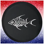 Spare Tire Cover Bone Skeleton Trout Bass Walleye Fishing. Fixed Price $59.95.