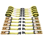 Vevor Pack Ratchet Tie Down Straps 10000 Lbs 2" X 30' Heavy Duty For Cargo. Fixed Price $125.99.