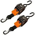 Cargobuckle 1" Retractable Tie-down Sewn S-hook Pair #F111640. Fixed Price $75.39.