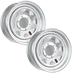 Ecustomrim 2-PACK Boat Trailer Wheel Inch 15X6 Lug Galvanized. Fixed Price $162.14.