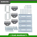 4 8" Galvanized Swivel Top Bunk Bracket Kit With Hardware Boat Trailer 2X3. Fixed Price $39.25.