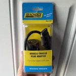 Round 7 Way To Flat 5 Boat Trailer Plug Adapter 18 Inches Cable. Fixed Price $14.99.