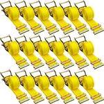 E-track Ratchet Straps 18-PACK 2" X 15' Tie-down Kit Cargo Van Truck Trailer. Fixed Price $75.99.