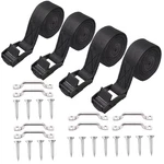 Sets 1"X 48"(4 Ft) Battery Tie Down Strap Kit With Stainless Steel Cam Buckle,. Fixed Price $24.92.