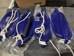Veithi Fenders 4 Pack, Ribbed Twin Eyes Vinyl Boat Bumpers 5.5 X20 Blue. Fixed Price $134.99.